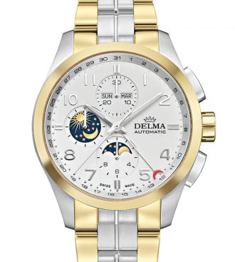 Delma Klondike Moonphase Automatic Chronograph with Moonphase and full calendar