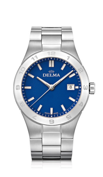 DELMA Rialto Gents with blue dial
