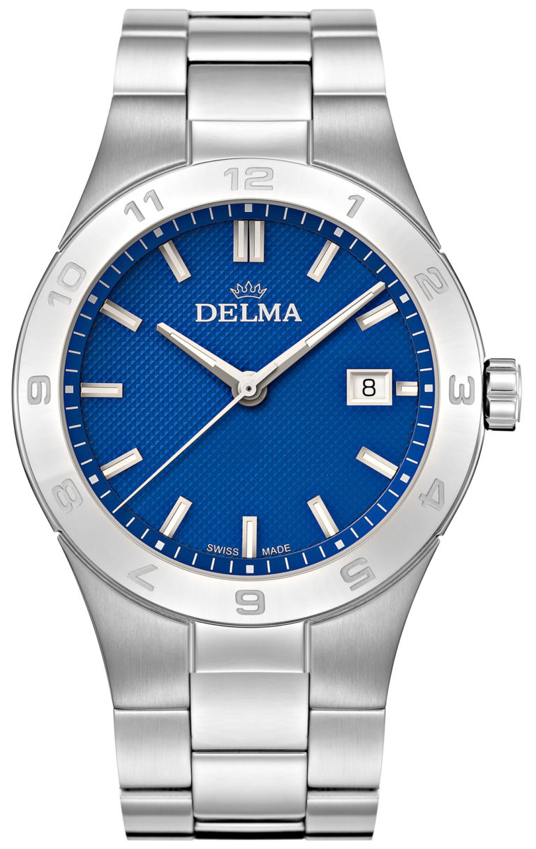 DELMA Rialto Gents with blue dial